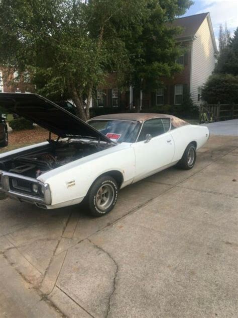 1971 Dodge Charger 383 High Performance Engine Automatic Project Car