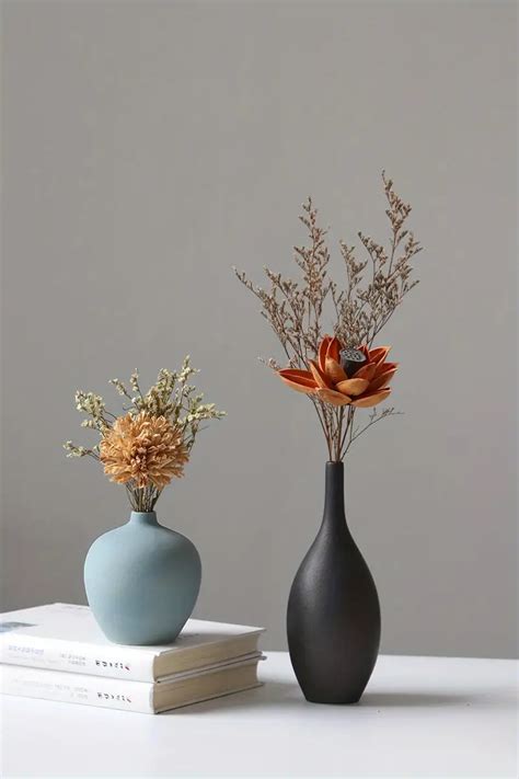 Modern Ceramic Vase Boho Matte Pampas Flower Vases Temu