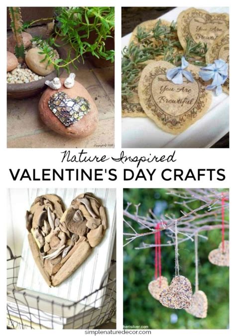 Nature Inspired Crafts To Make For Valentines Day