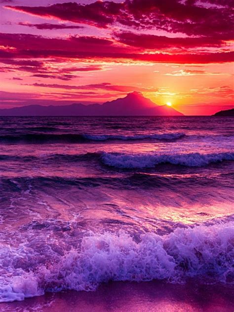 Free Download 50 Romantic Purple Sunset Wallpapers Download At