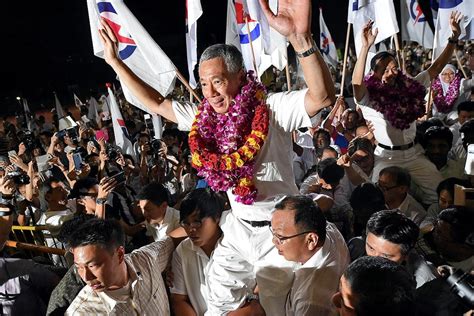 Singapores Ruling Party Stages Crushing Election Win To Extend Its 56