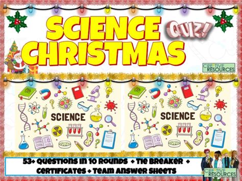 Ks3 Science Christmas Quiz Teaching Resources