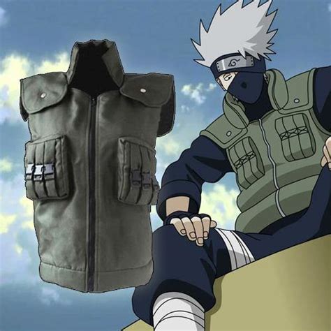 Konoha Flak Chunin Vest Jacket Naruto Anime Alpha Weebs