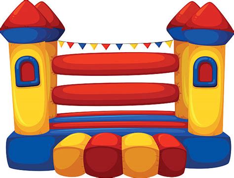 Bounce House Clip Art Vector Images And Illustrations Istock