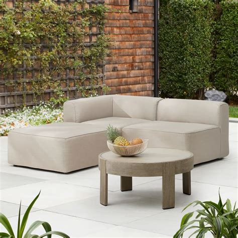 Build Your Own Remi Outdoor Sectional West Elm
