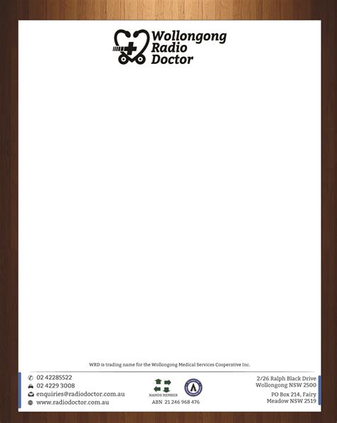 Easy to use word, excel and ppt templates. Doctor Letterhead Design - 20+ Professional Company Letter Head Templates - Graphic Cloud ...