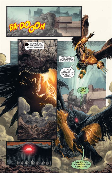 Read Online The Savage Hawkman Comic Issue 2