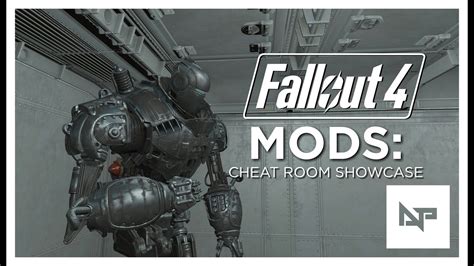 fallout 4 mods cheat room mod showcase youtube