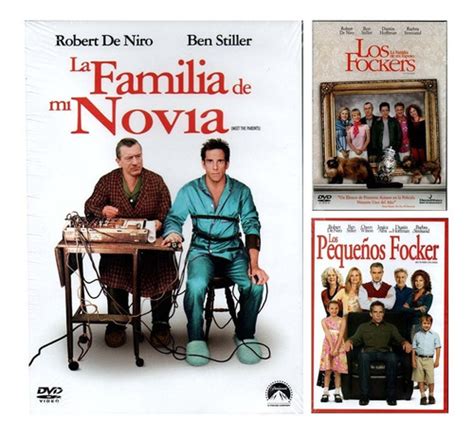 La Familia De Mi Novia 1 2 3 Trilogía Ben Stiller Dvd Envío Gratis