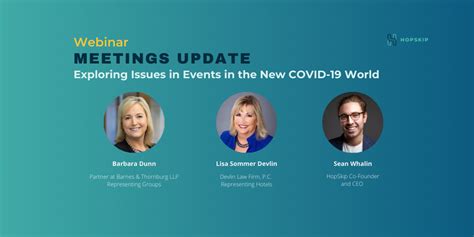 Hopskip Webinar Exploring Issues In Events In The New Covid 19 World