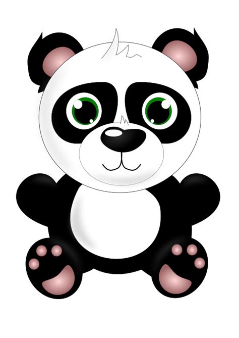 Baby Panda Openclipart