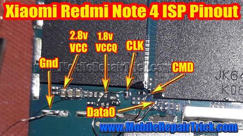 Xiaomi Note Edl Test Point Redmi Note Edl Pinout Vlr Eng Br