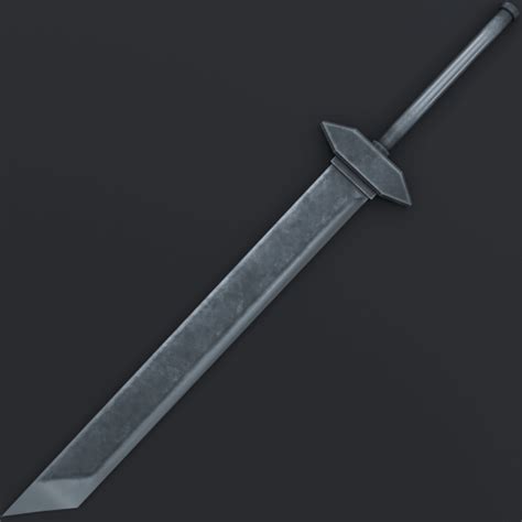 Sword Metal 12 3d Render Renderhub Gallery