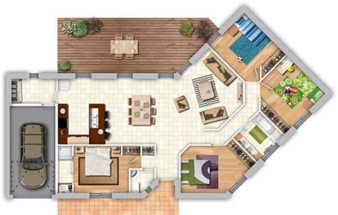 Plan Maison Moderne Sims 4