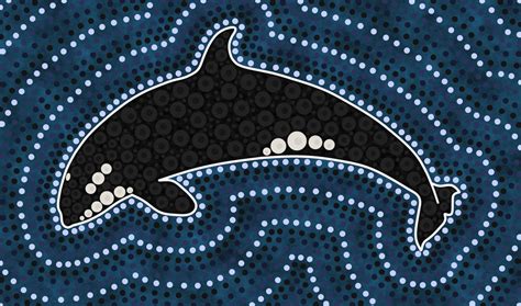 Orca Aboriginal Dot Art By Nenaca On Deviantart