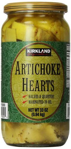 Kirkland Signature Artichoke Hearts 33oz Jar Pack Of 3 Total Of 99