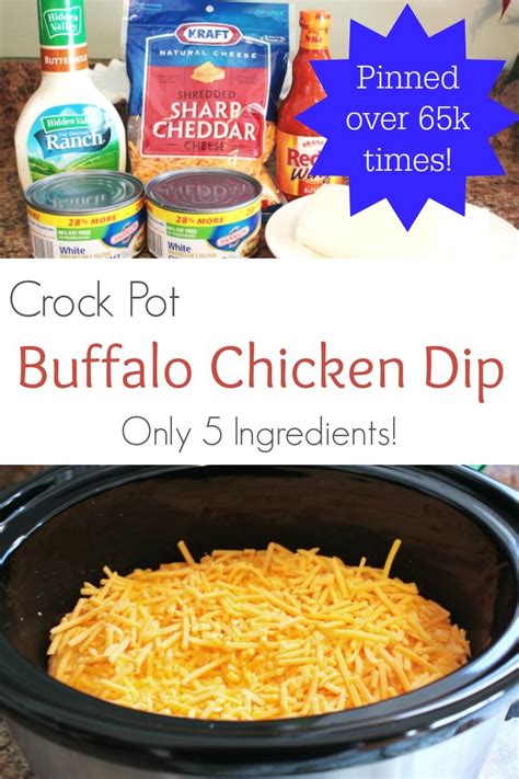 Our best crockpot chicken recipes make weeknight meals a breeze. With only 5 ingredients - this Crock Pot Buffalo Chicken ...