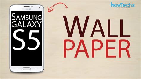 Samsung Galaxy S5 How To Change The Wallpaper Youtube