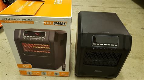Life Smart Infraed Quartz Heater Review - YouTube