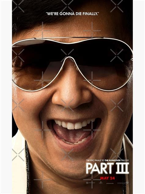 Mr Chow The Hangover 3 Poster By Posterdise Redbubble