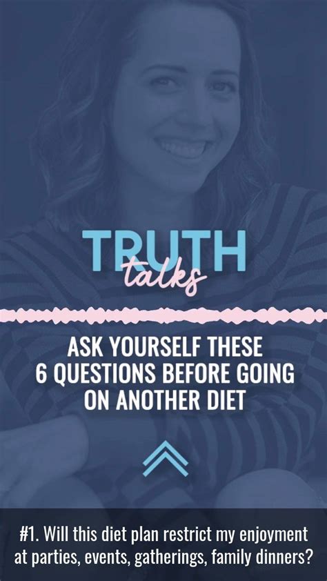 Ask Yourself These 6 Questions Before Going On Another Die‪t‬ An