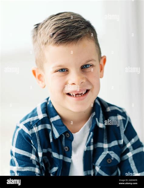 Boy Portrait Headshot Child Childhood Cute Face Male Teenager Teeth