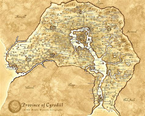 Hd Wallpaper Elder Scrolls Map Tamriel The Elder Scrolls Iii