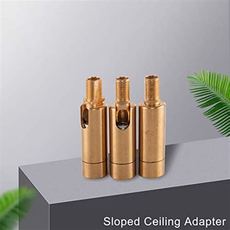 Aozu Aozu 5 Pack Brass Sloped Ceiling Adapter Kits For Chandelier