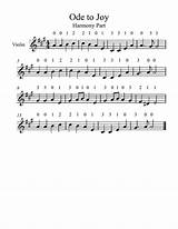 Images of Ode To Joy Guitar Notes With Letters