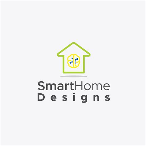 Modern Colorful Small Business Logo Design For Smart Home Designs By