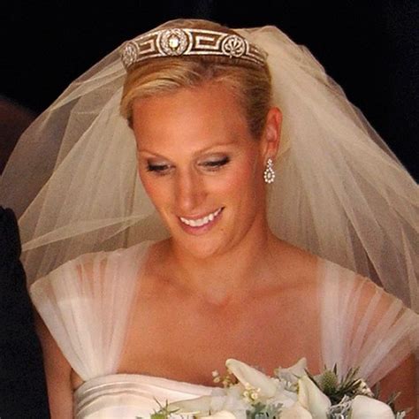 Princess Annes Only Daughter Zara Phillips Married Rugby Star Love Mike Tindall In In A