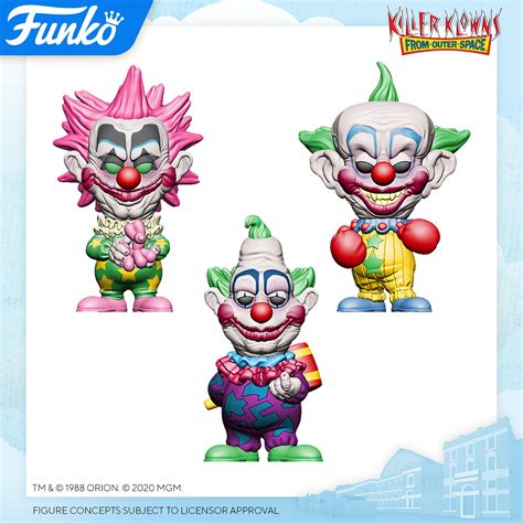 Three More Killer Klowns From Outer Space Pop Vinyl Toys Coming From