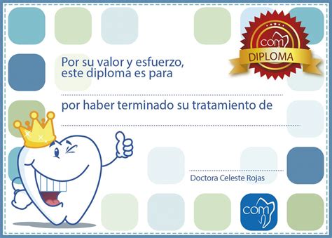 Diploma Para Odonto Pediatría Odontologia Pediatrica Tarjetas De