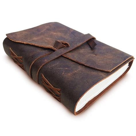 Leather Journal For Men And Women Soft Rustic Leather Etsy Leather