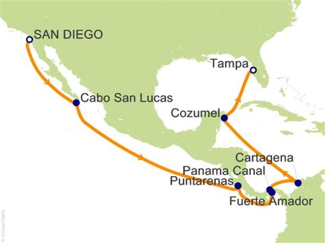 Royal Caribbean Panama Canal Cruise 16 Nights From San Diego Radiance Of The Seas October 7