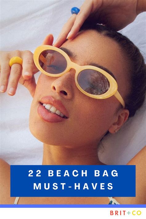 22 beach bag essentials to tote this summer beach bag essentials beach bag essential bag