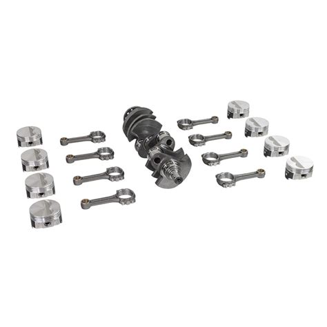 Scat Chevy 350 383 Cast Rotating Assembly 1 90455bi Scat Crankshafts