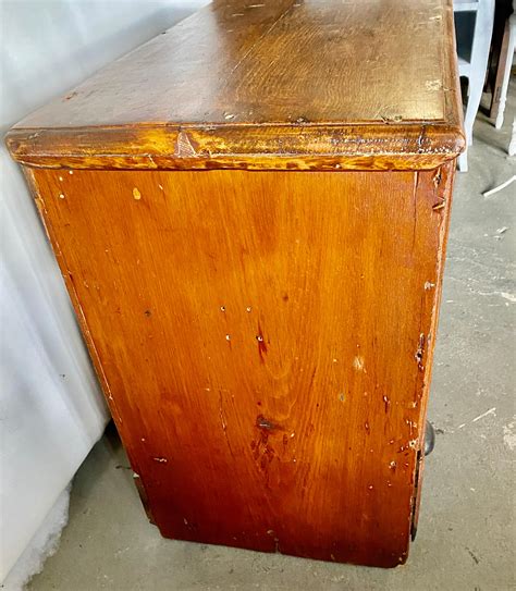 Early American Tall Blanket Chest With One Drawer For Sale At 1stdibs