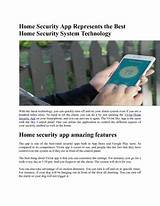 Photos of Home Security Technology