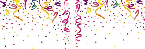 Celebration Transparent New Year Streamers Clip Art Clip Art Library