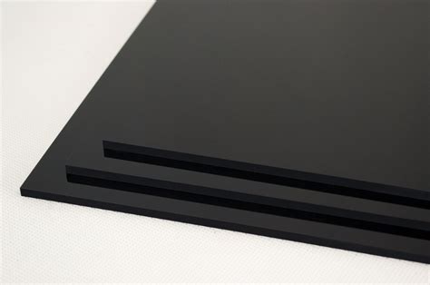 Black High Gloss Acrylic Sheet Plexiglas 6 Mm Cps