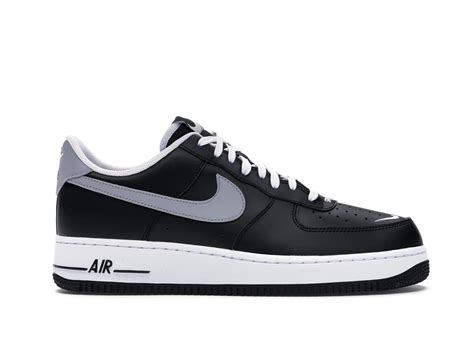 Air Force 1 Low Black Wolf Grey Level Up