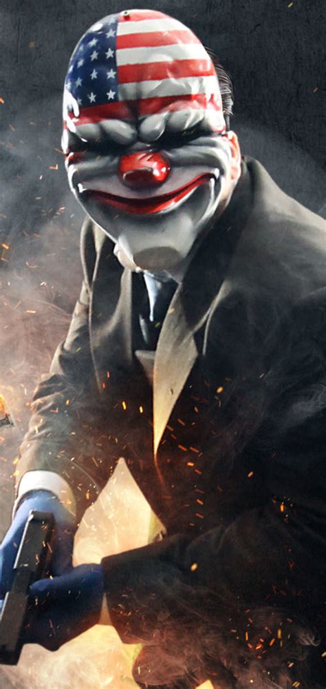1080x2280 Dallas From Payday 2 One Plus 6huawei P20honor