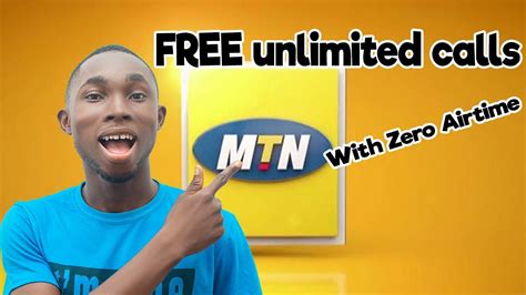 How To Make FREE Unlimited Calls On MTN No Payment YouTube