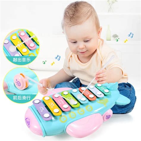 Baby Colorful Glockenspiel Xylophone Percussion Musical Instrument