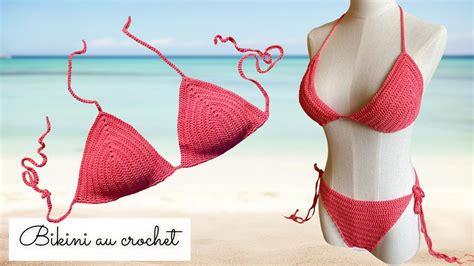 Comment Faire Un Haut De Maillot De Bain Au Crochet Top Bikini