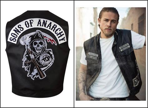 Son Of Anarchy Leather Vest A Fantastic Outfit For Men Son Of Anarchy