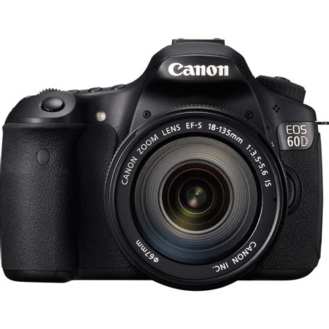 Canon Eos 60d 18 Megapixel Digital Slr Camera With Lens 18 Mm 135 Mm