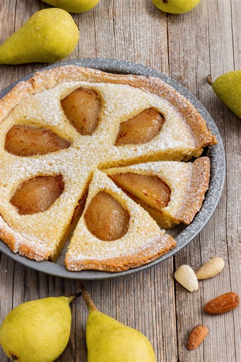 pear frangipane tart recipe happy foods tube