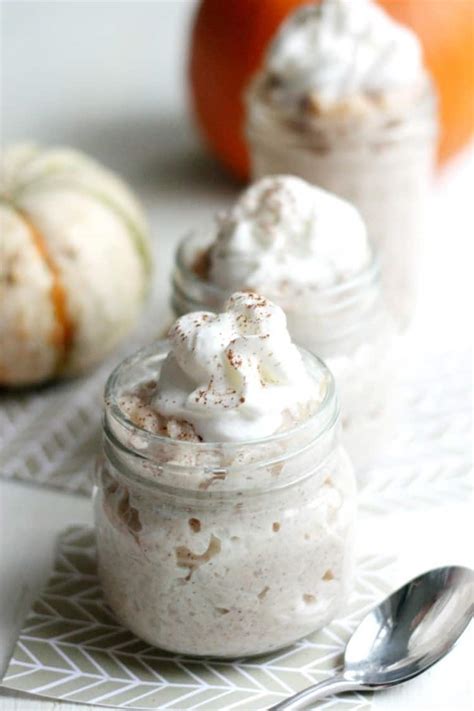 Pumpkin Spice Slow Cooker Rice Pudding